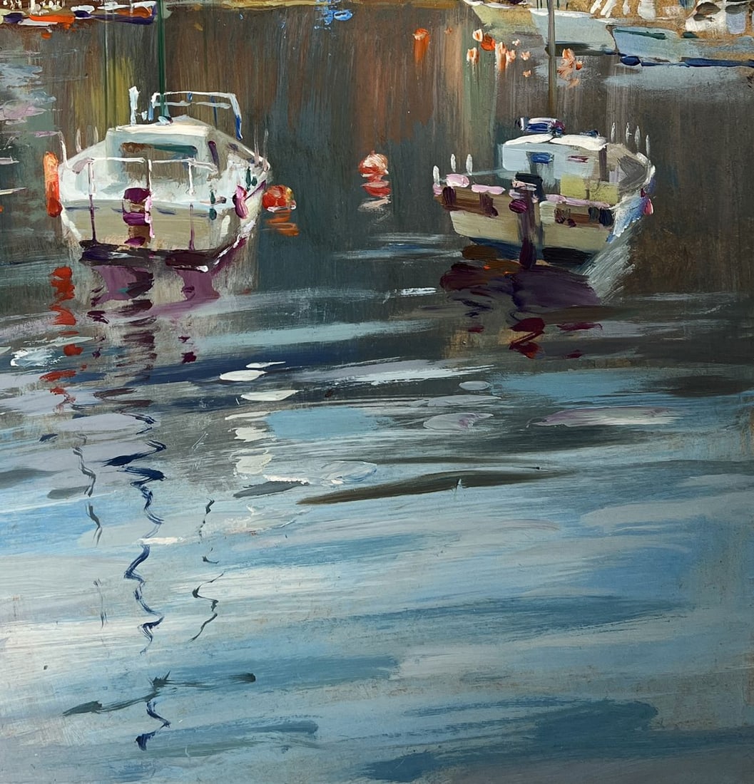 Oil painting Between the sea and the sky Yuriy Suprunchuk - 9