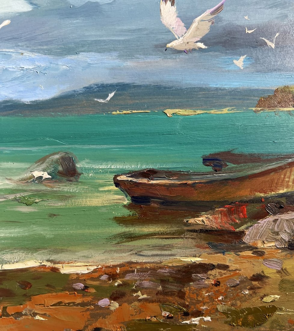 Oil painting Bound by the Current Yuriy Suprunchuk - 8