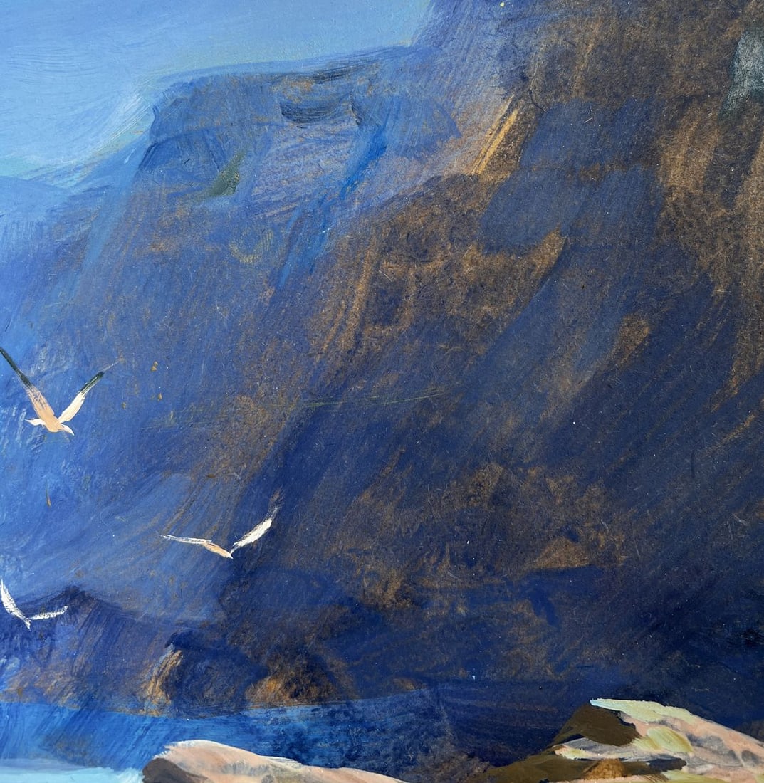 Oil painting Sea breeze on a clear day Yuriy Suprunchuk - 4