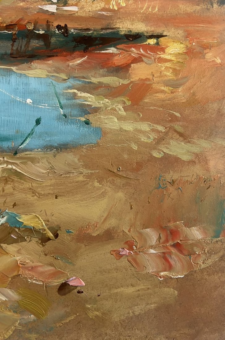 Oil painting Hidden corner by the sea Yuriy Suprunchuk - 9