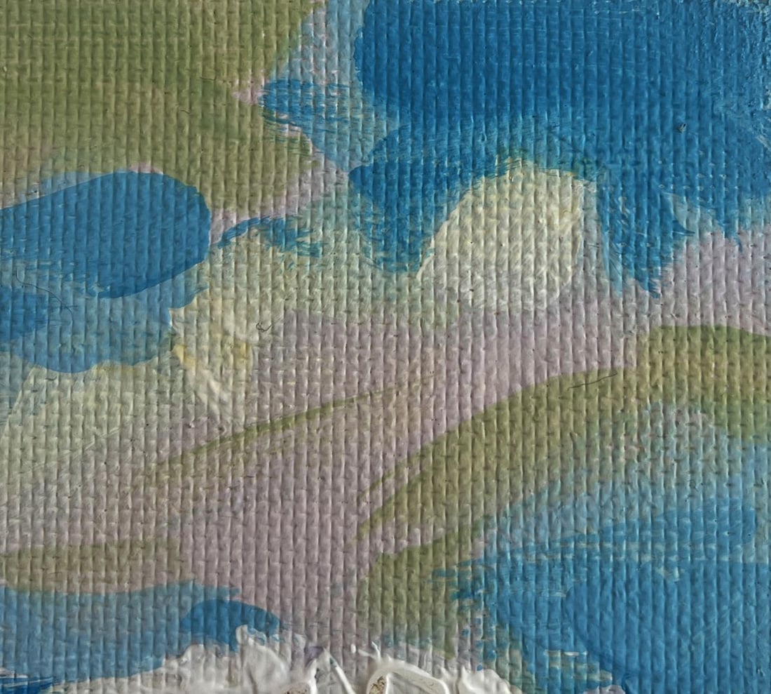 Acrylic painting Seagulls over the sea Mykhailo Patskan - 4