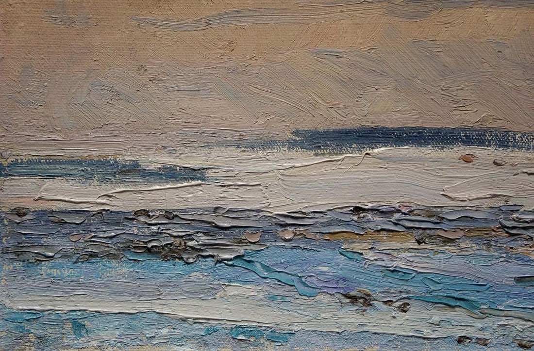 Oil painting Sea landscape Sevastyanov Viktor Grigorievich - 2