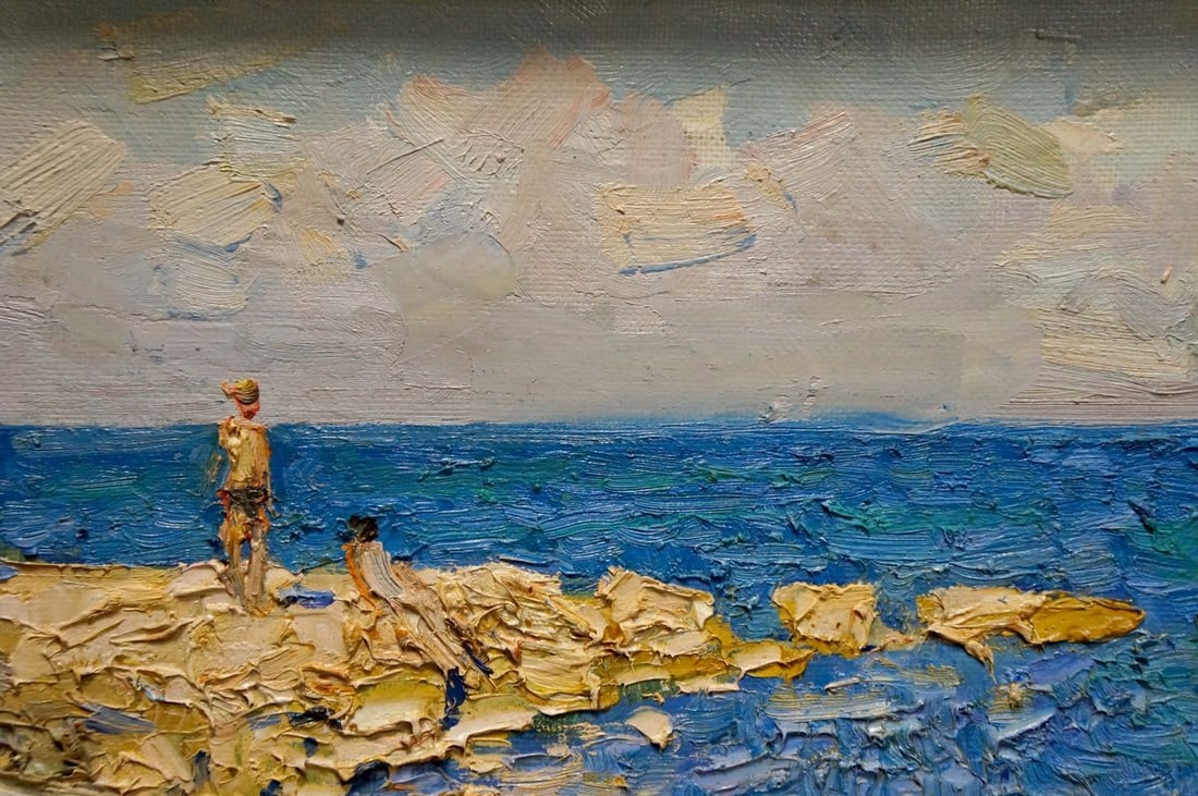 Oil painting Sea shore Eremin Boris Alexandrovich - 4