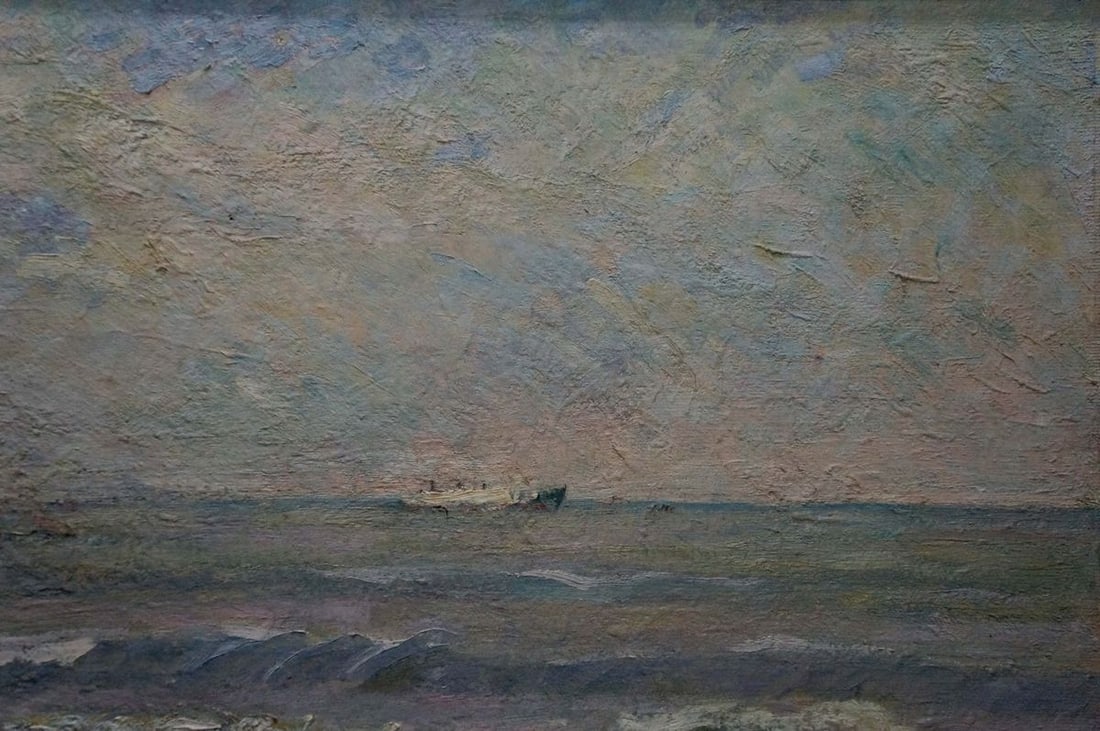Oil painting Raging sea Suponin Petr Mikhailovich - 4