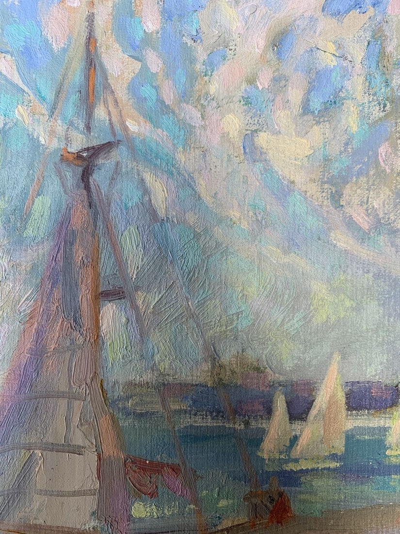 Oil painting White sea Batrakov Vladimir Grigorievich - 6