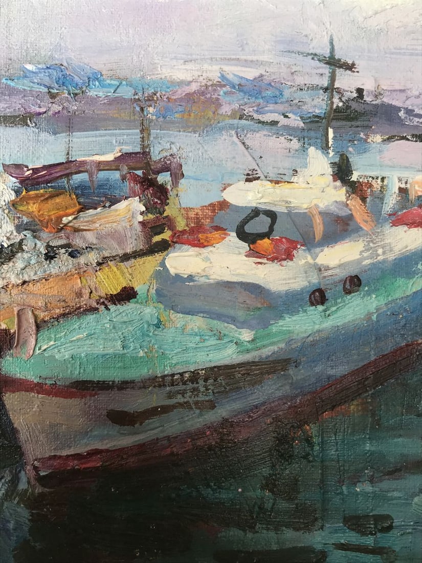 Oil painting Coast in Crimea Kuzeminsky Nikolay Borisovich - 7