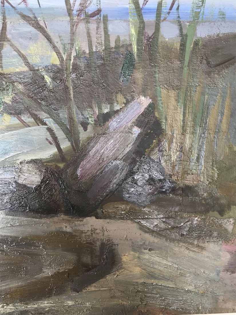 Oil painting Storm Unknown artist - 11