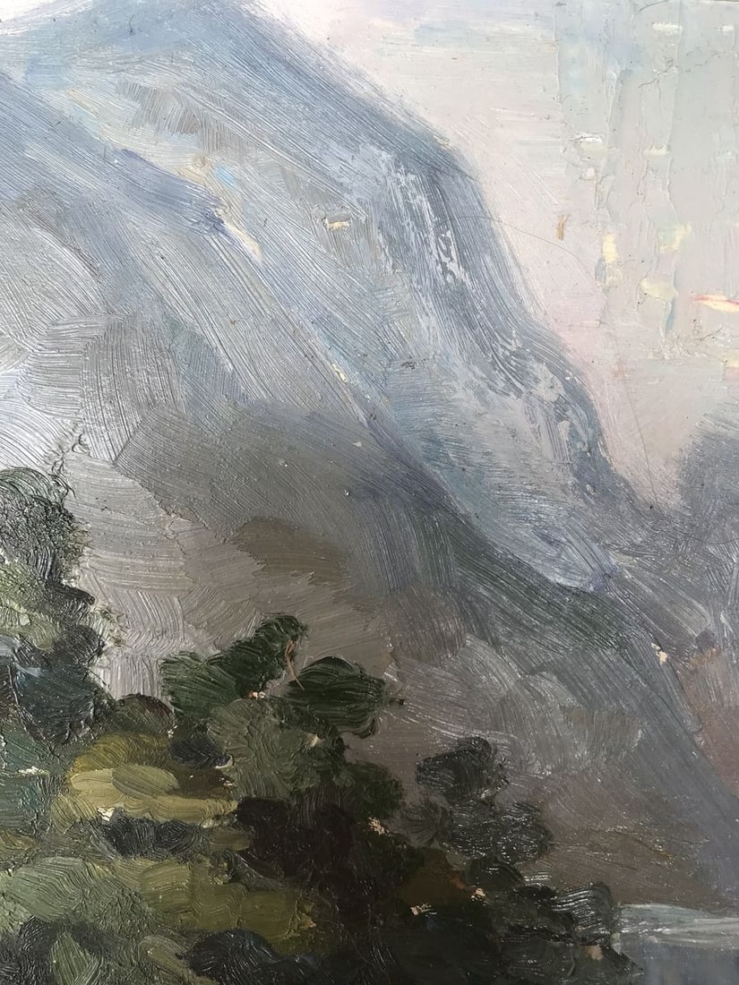Oil painting In the mountains Ogienko N. - 5