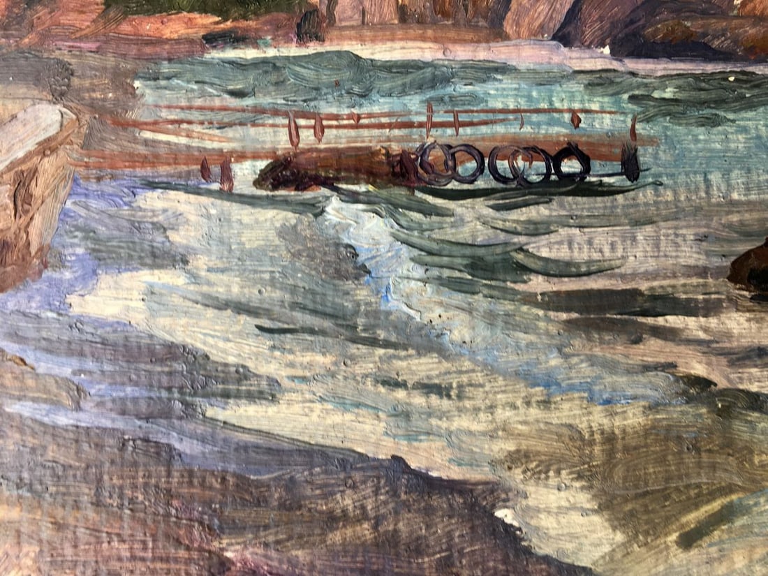 Oil painting Morning in Gurzuf Batrakov Vladimir Grigorievich - 7