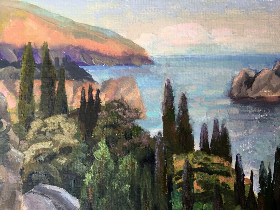Oil painting Gurzuf Batrakov Vladimir Grigorievich - 10