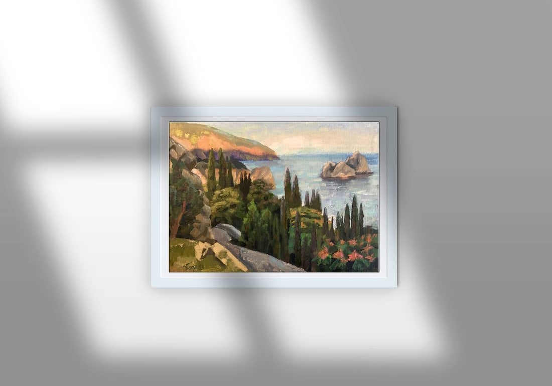 Oil painting Gurzuf Batrakov Vladimir Grigorievich - 2