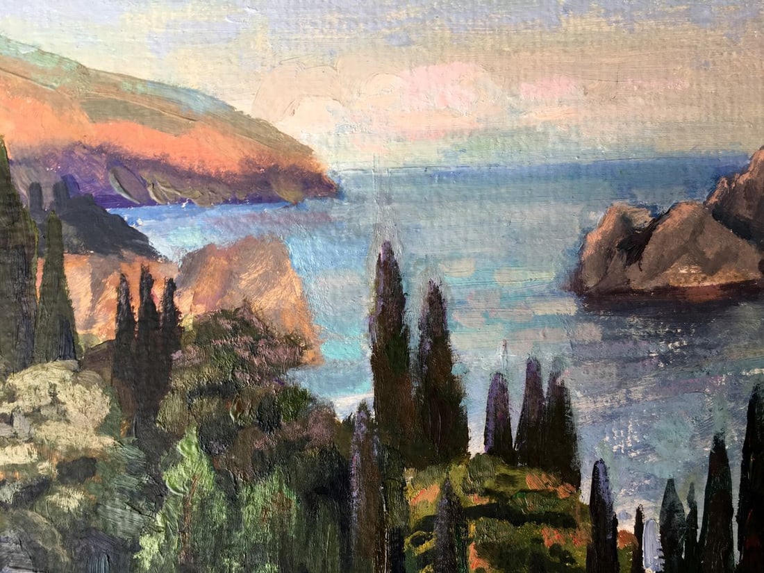 Oil painting Gurzuf Batrakov Vladimir Grigorievich - 5