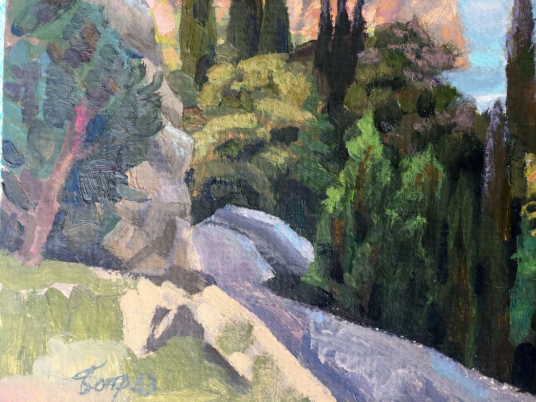 Oil painting Gurzuf Batrakov Vladimir Grigorievich - 6