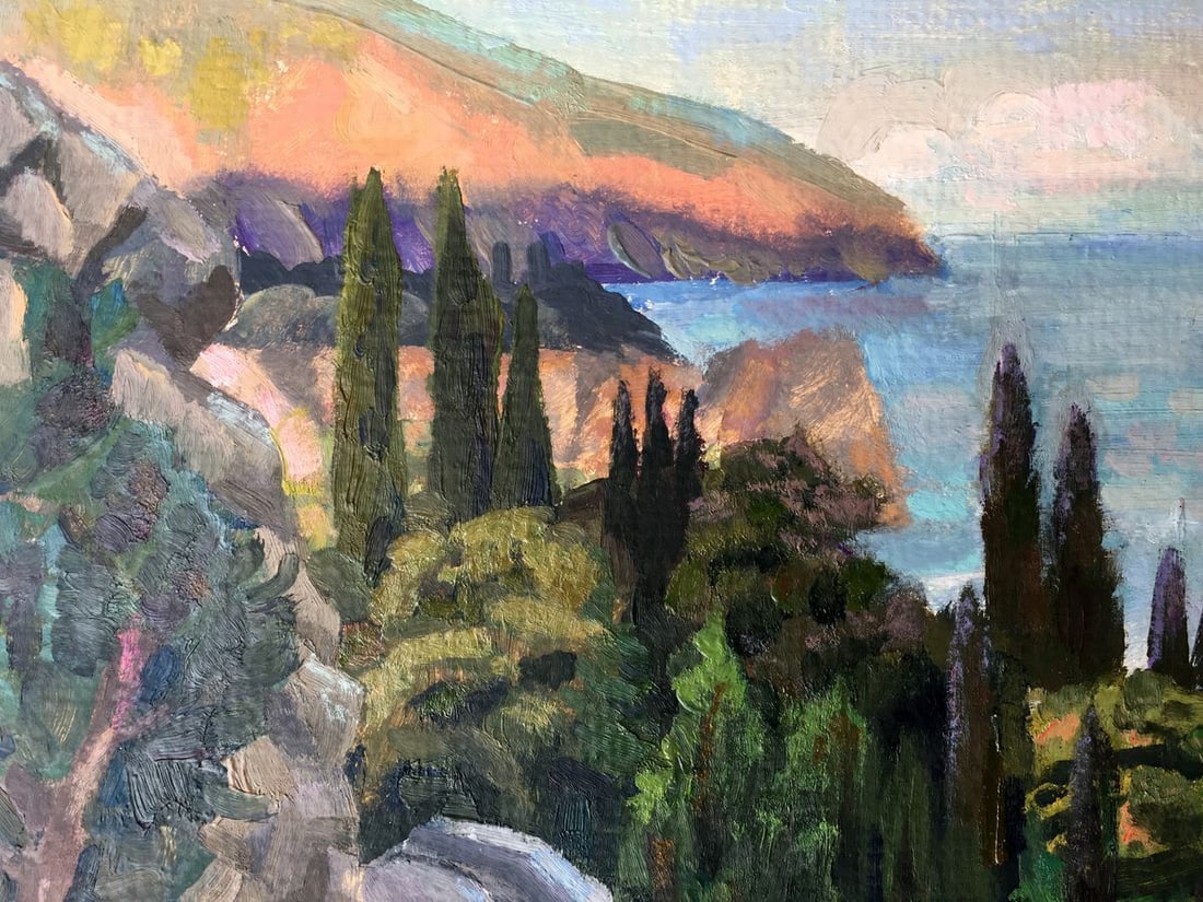 Oil painting Gurzuf Batrakov Vladimir Grigorievich - 8