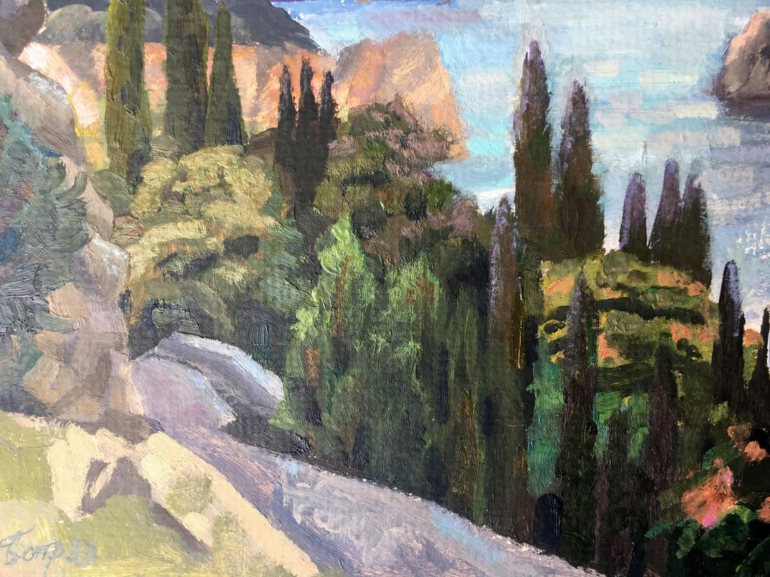 Oil painting Gurzuf Batrakov Vladimir Grigorievich - 9