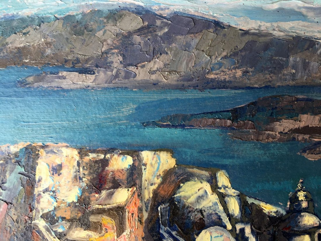 Oil painting Greece Batrakov Vladimir Grigorievich - 4