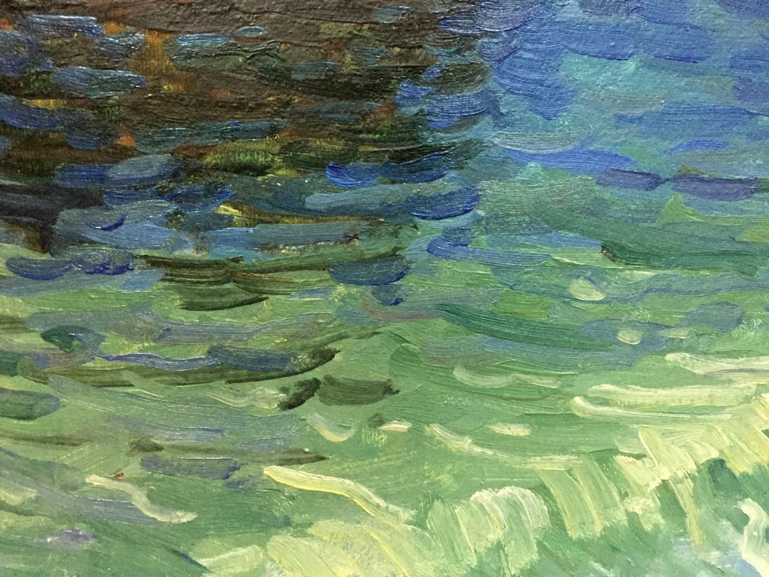Oil painting Calm sea - 2
