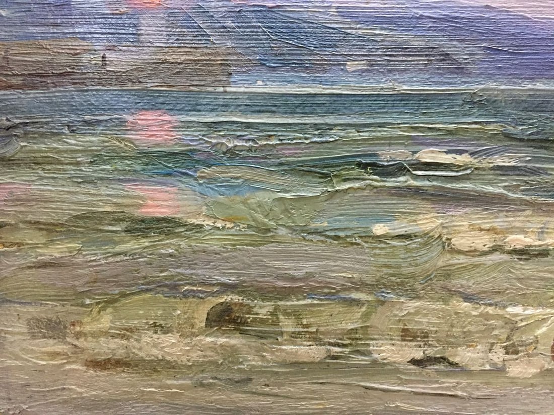 Oil painting Evening in Yalta Strelov Arkady Efimovich - 2
