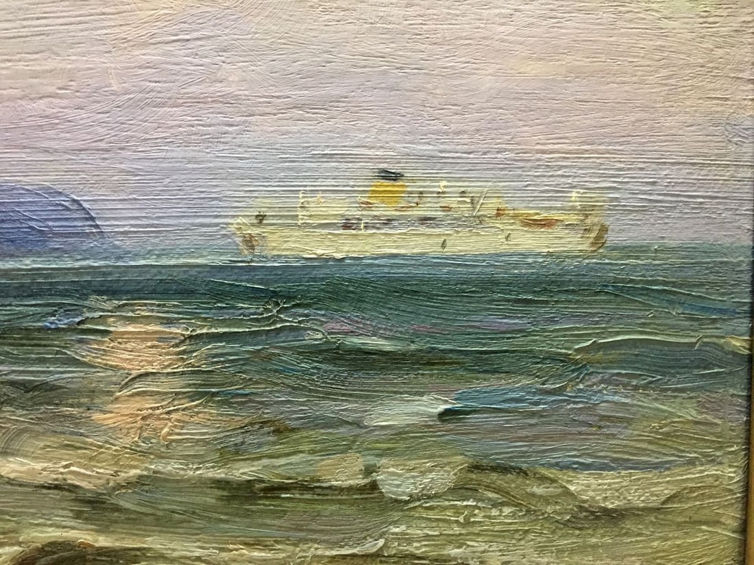 Oil painting Evening in Yalta Strelov Arkady Efimovich - 5