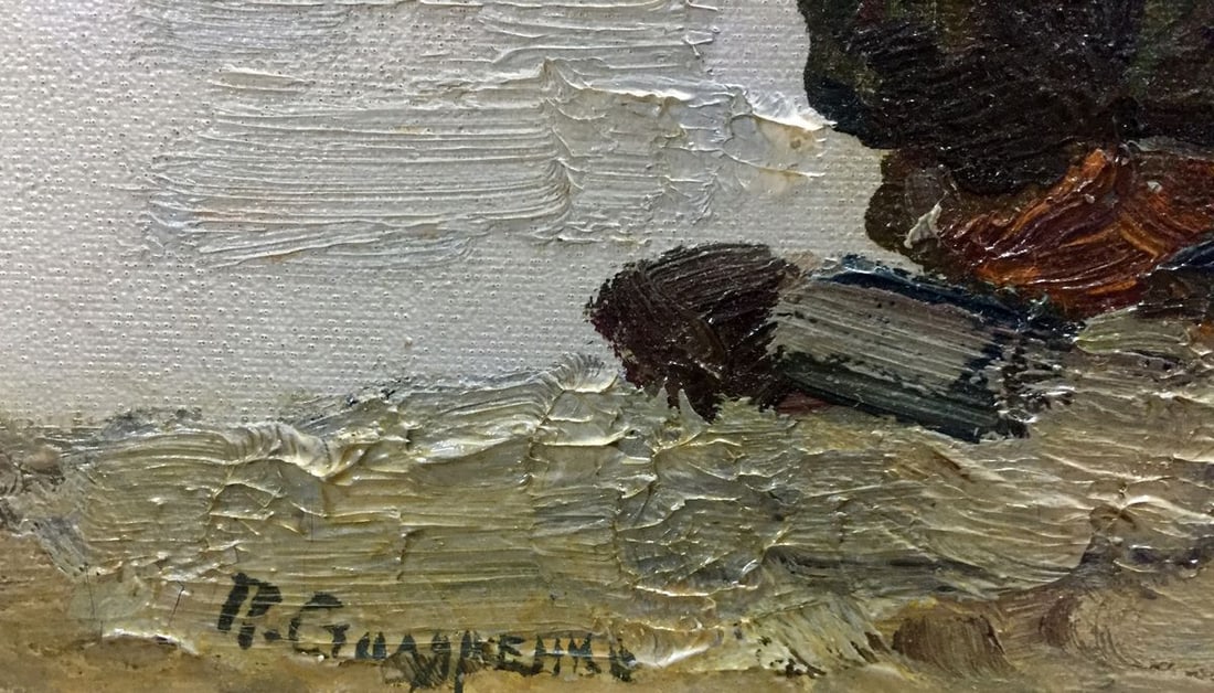 Oil painting Seascape Peter Kuzmich Stolyarenko - 5