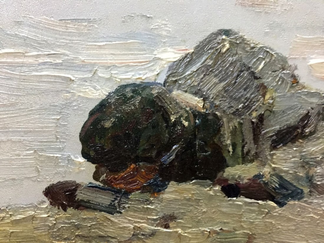 Oil painting Seascape Peter Kuzmich Stolyarenko - 6