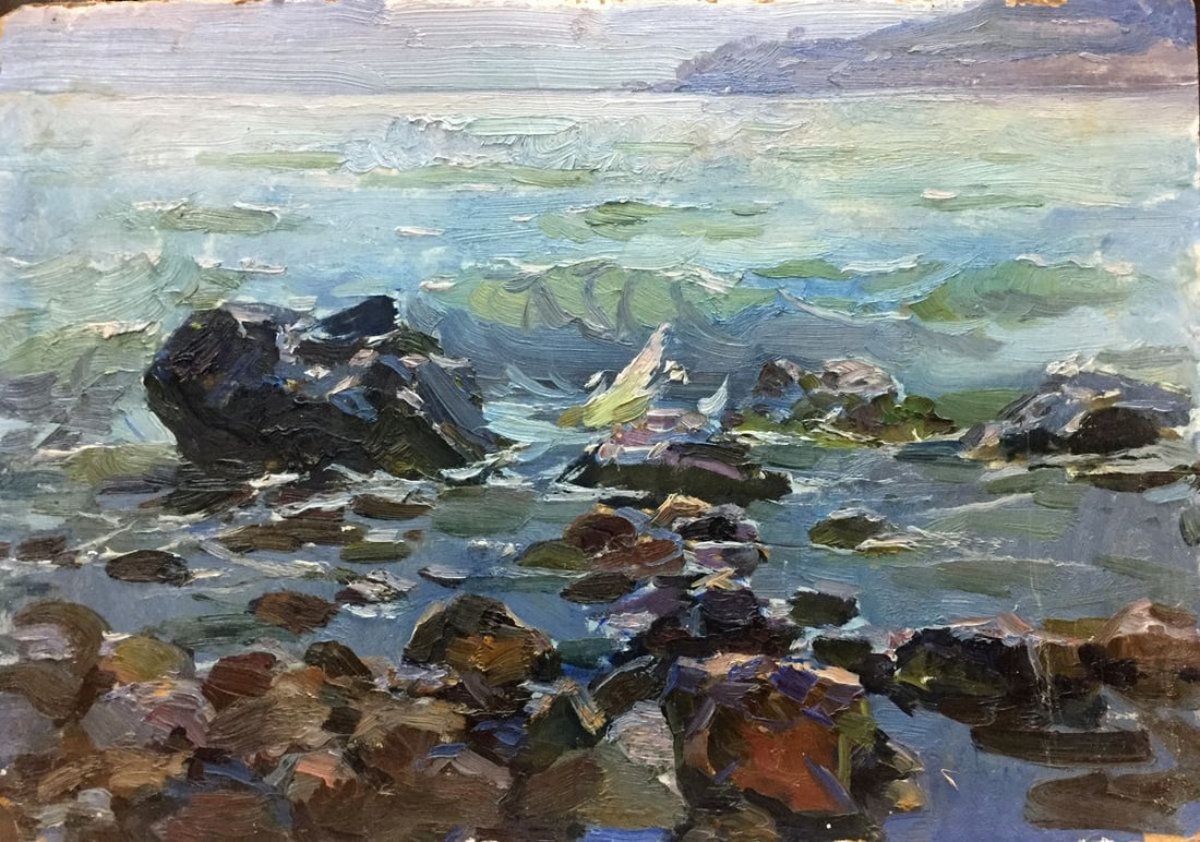Oil painting Sea breeze Filippov Z.I. (1 of 9)