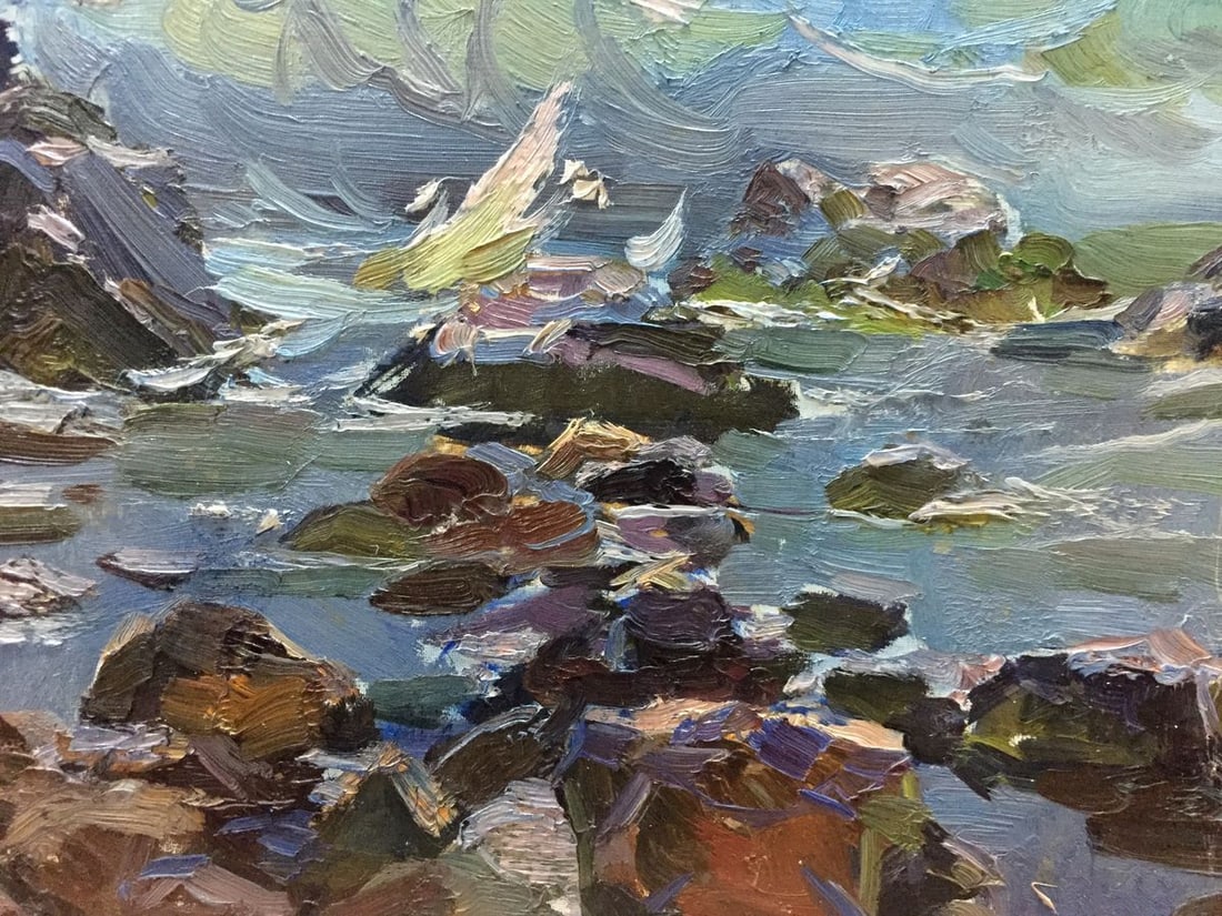 Oil painting Sea breeze Filippov Z.I. - 4