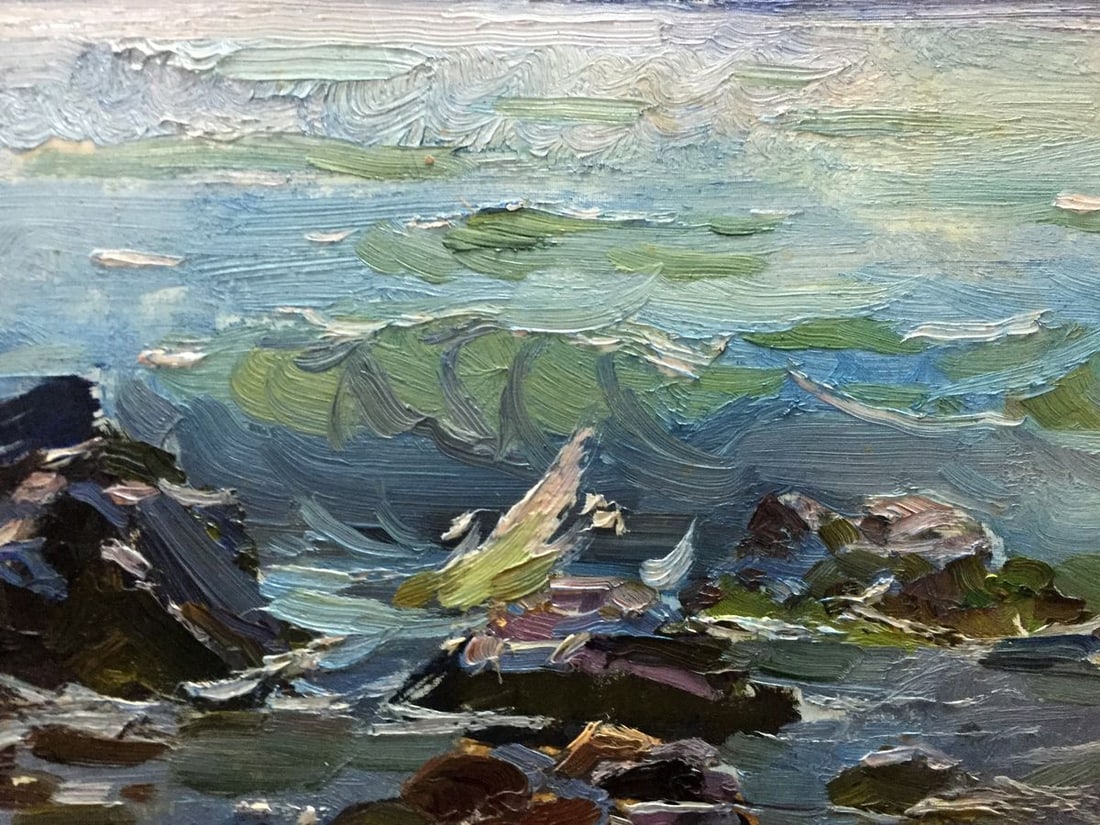 Oil painting Sea breeze Filippov Z.I. - 5