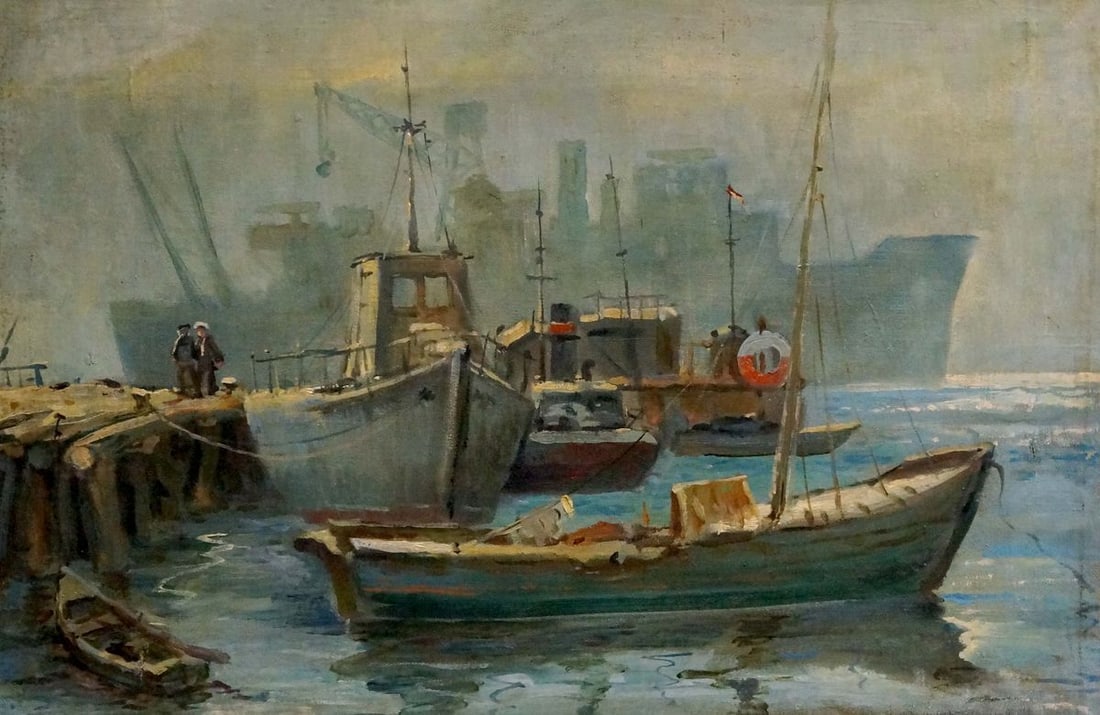 Oil painting Sail - 2