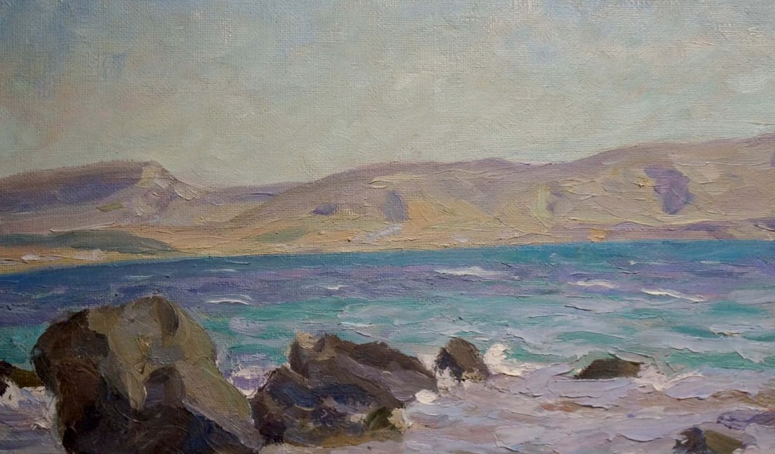 Oil painting By the sea Puzyr'kov Viktor Grigor'yevich - 3
