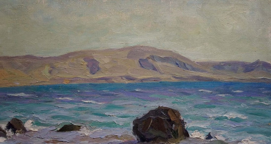 Oil painting By the sea Puzyr'kov Viktor Grigor'yevich - 4