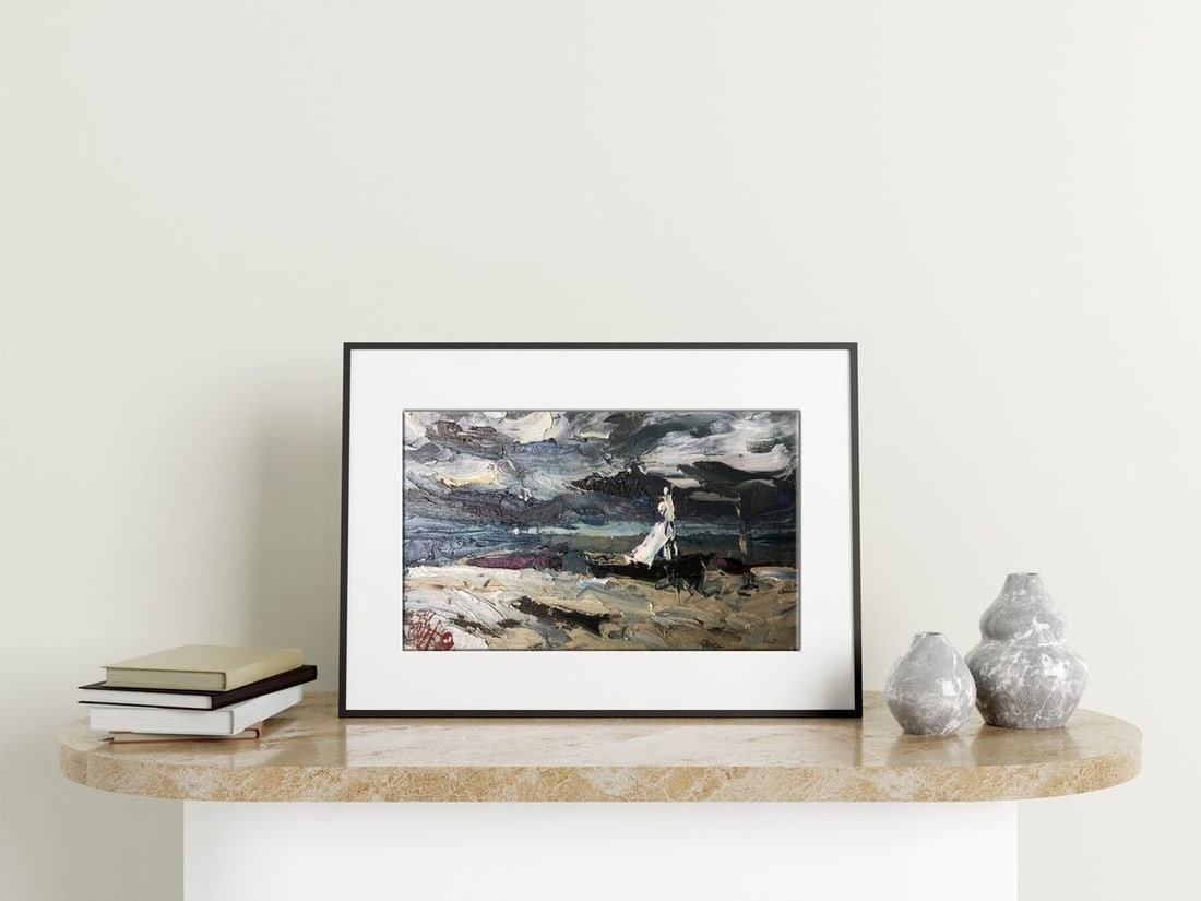 Oil painting The storm is starting Alexander Nikolaevich Cherednichenko - 3