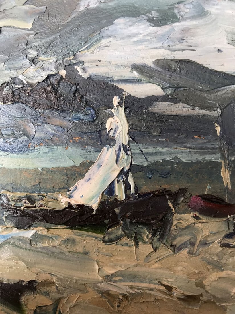 Oil painting The storm is starting Alexander Nikolaevich Cherednichenko - 7