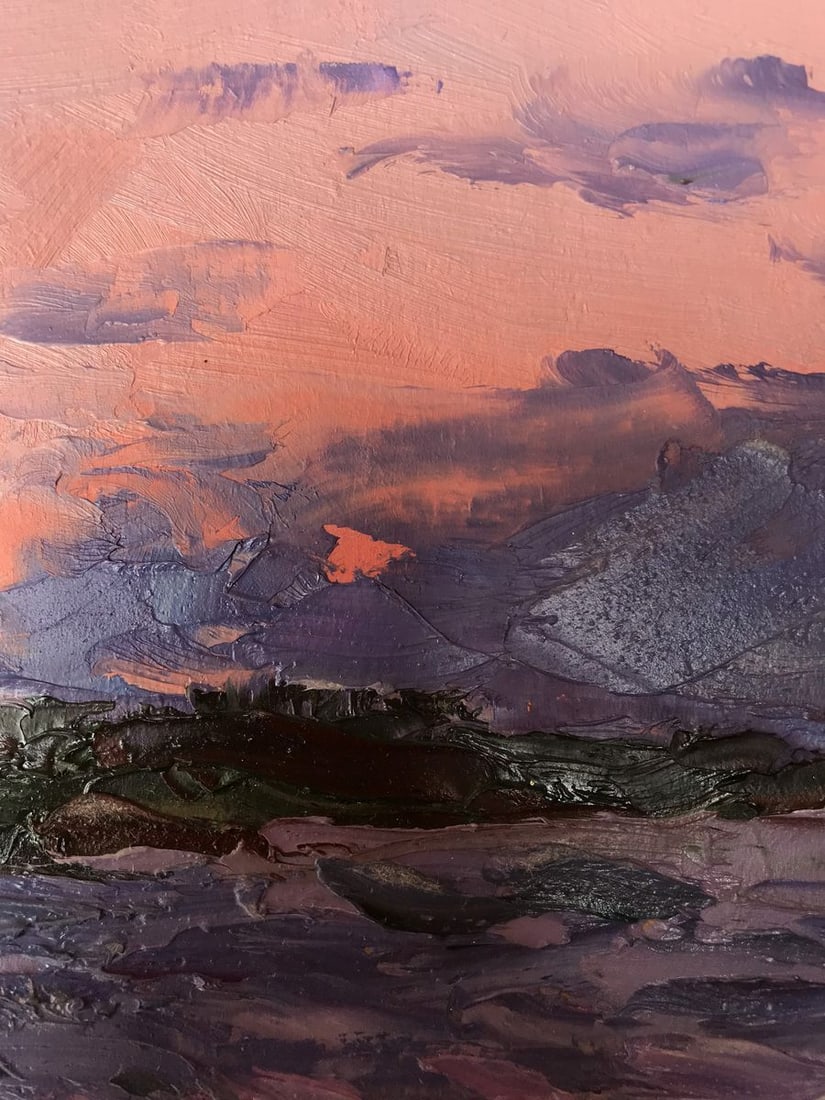 Oil painting Sunset at sea Alexander Nikolaevich Cherednichenko - 6