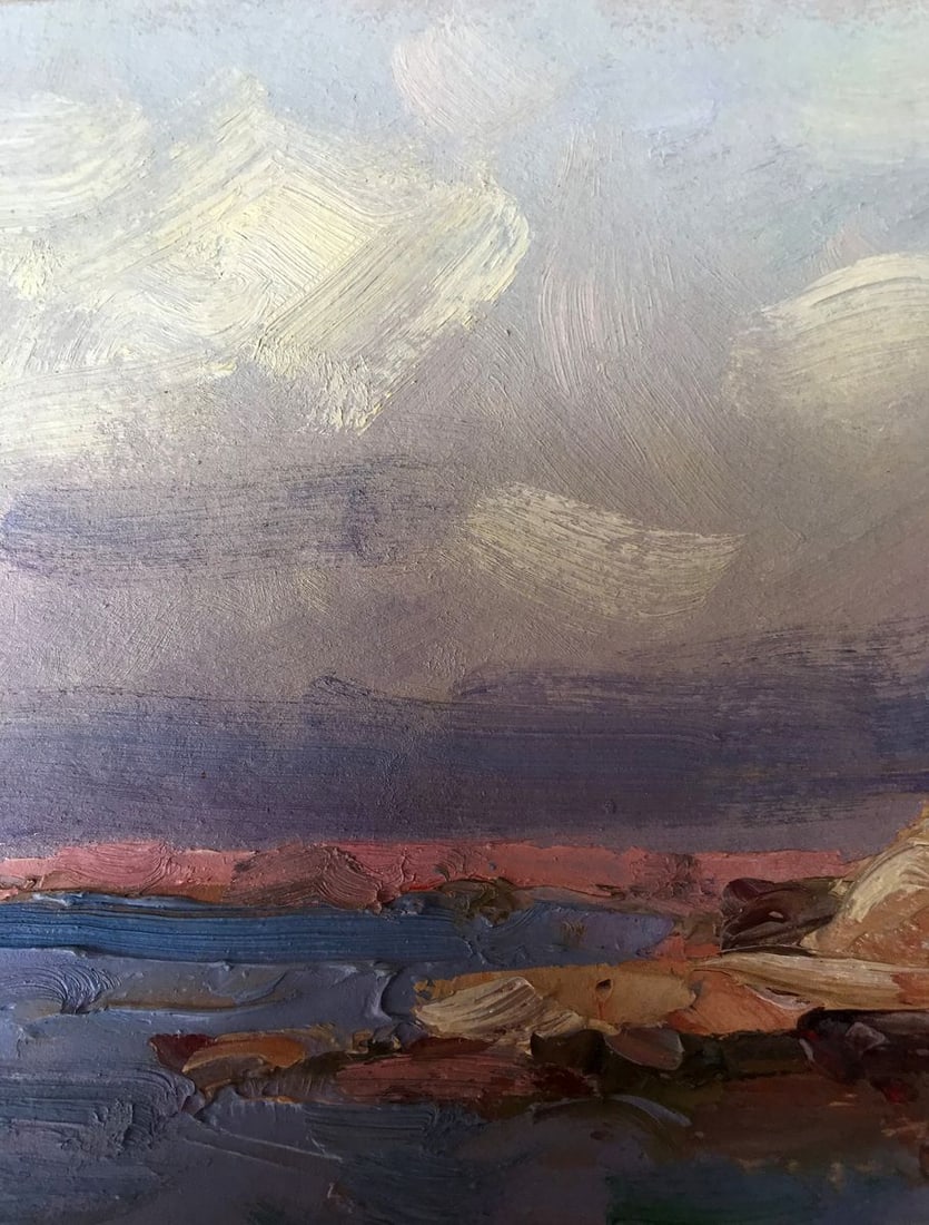 Oil painting Rocky coast Alexander Nikolaevich Cherednichenko - 4