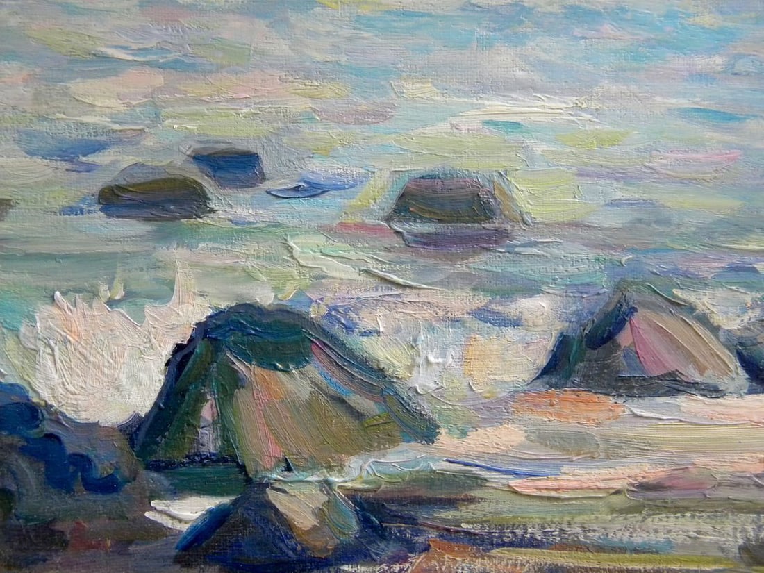 Oil painting Crimea. After rain Anatoly Kymnatny - 4
