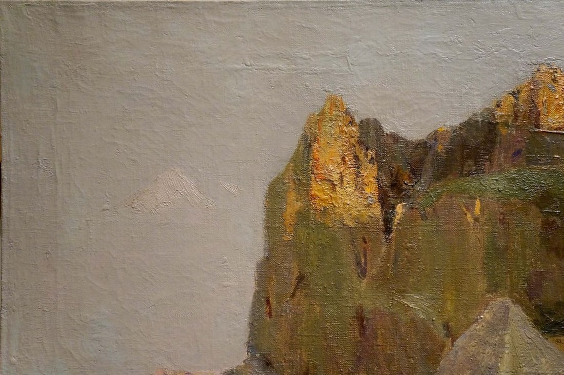 Oil painting Morning in Castropol Strelov Arkady Efimovich - 3
