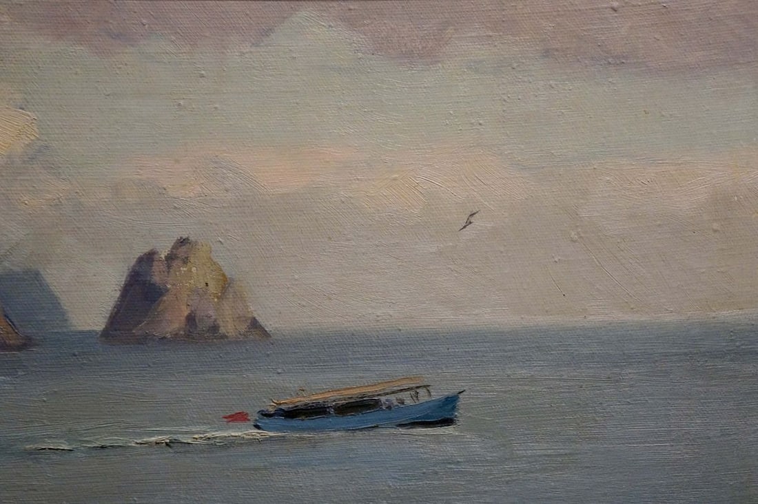 Oil painting Cruise vacation Yarovoy Stepan Kalinovich - 4