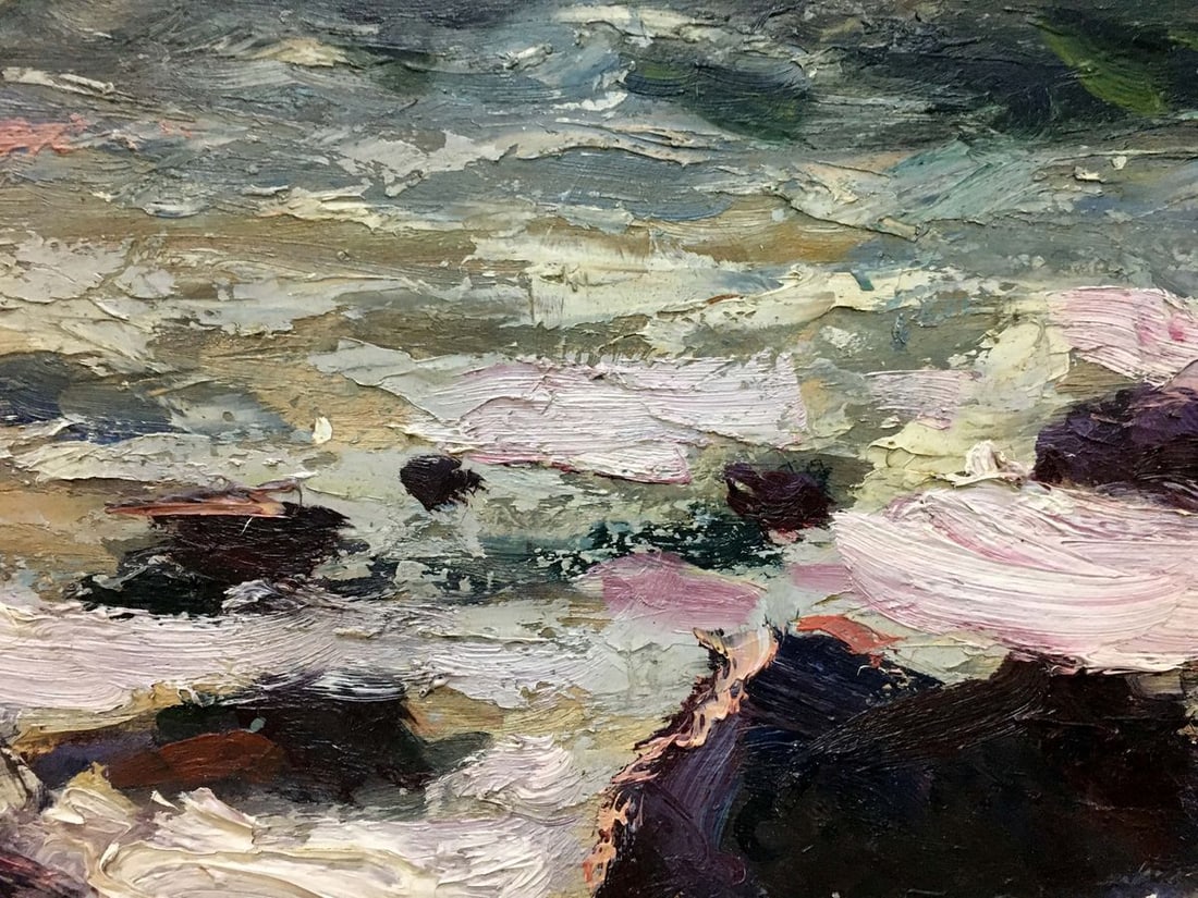 Oil painting Impending storm S. Sokolov - 7