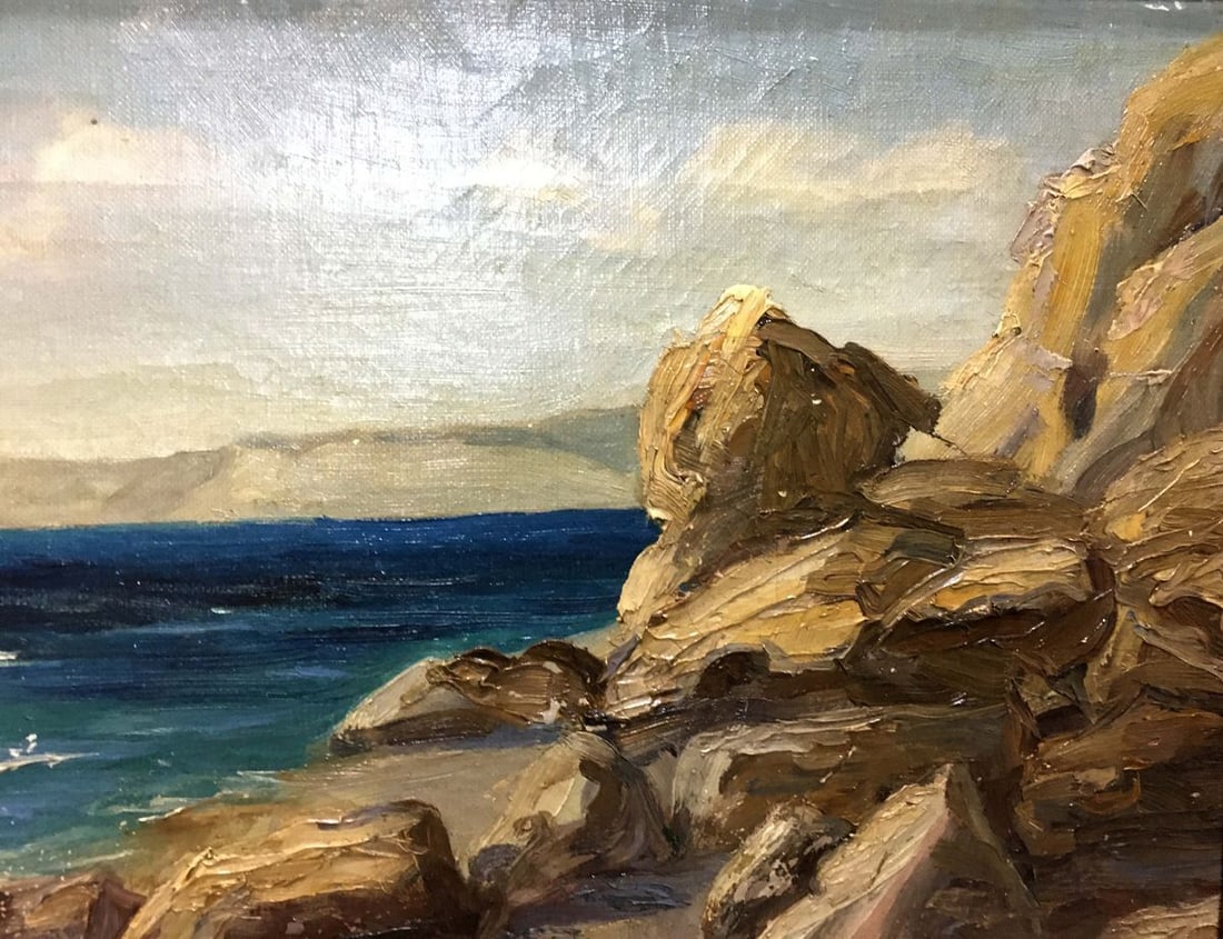 Oil painting Coast Yarovoy Stepan Kalinovich - 4