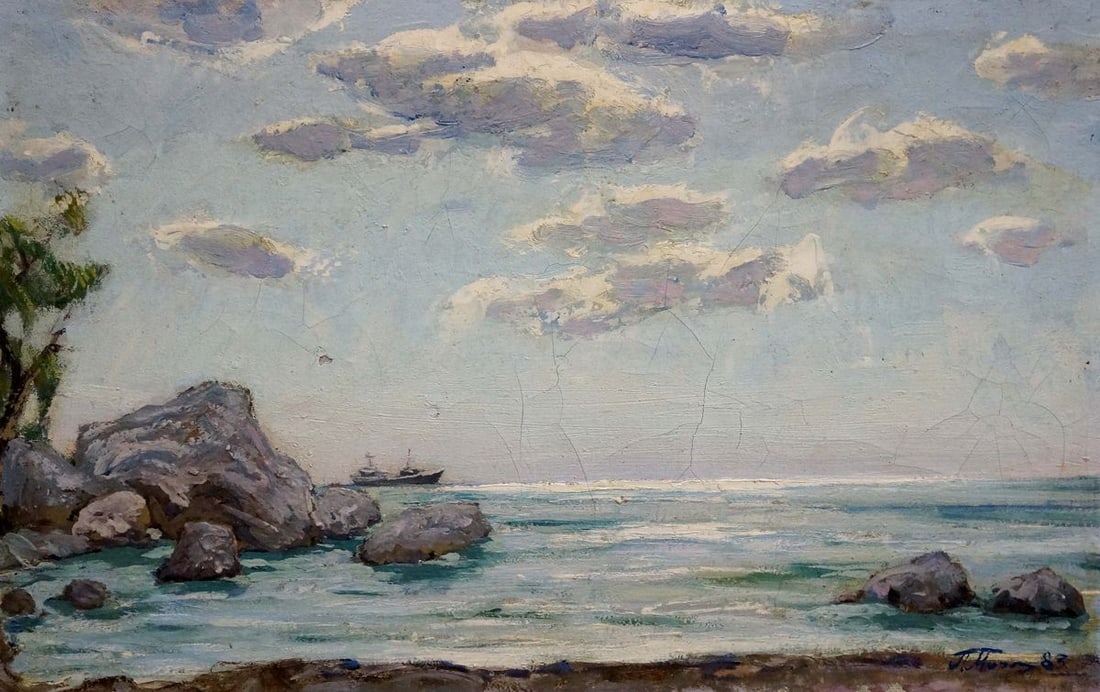 Oil painting Noon at sea Miroshnichenko Pavel Petrovich - 2