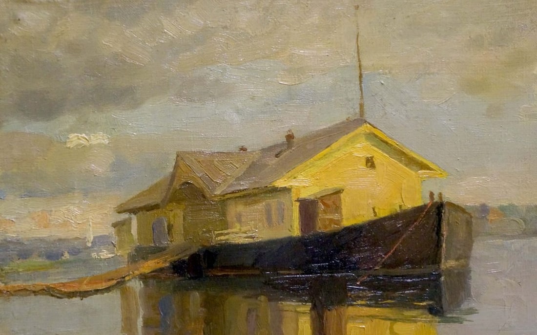 Oil painting Port - 4