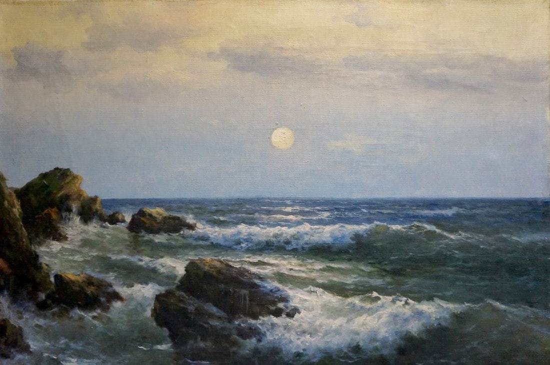 Oil painting Seascape Titov D.V. (1 of 8)