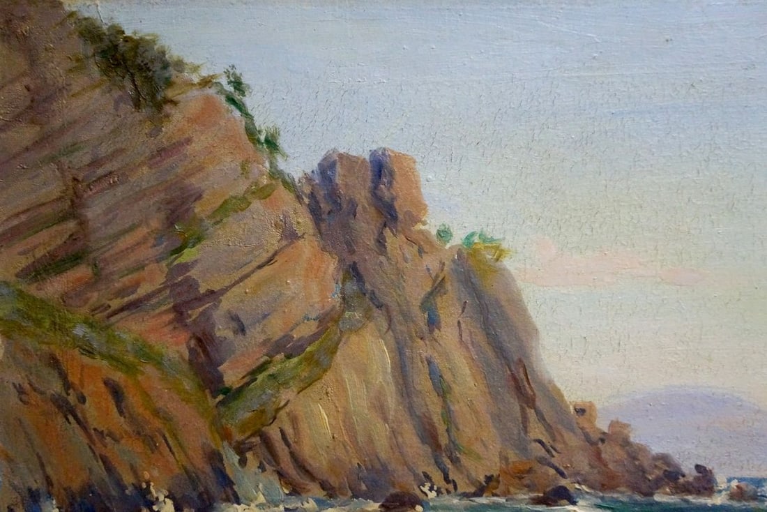 Oil painting Sea shore - 3