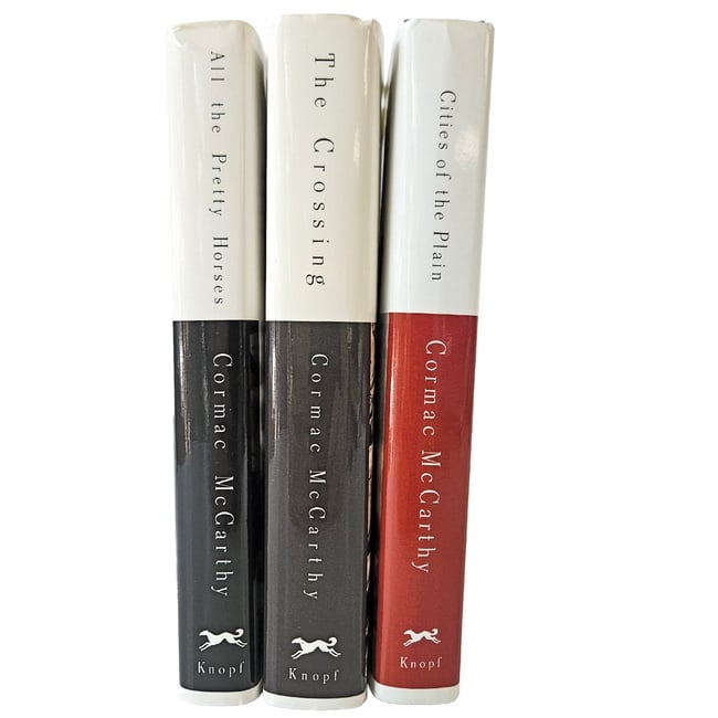 Cormac McCarthy Border Trilogy Hard Cover Dust Jackets - 9