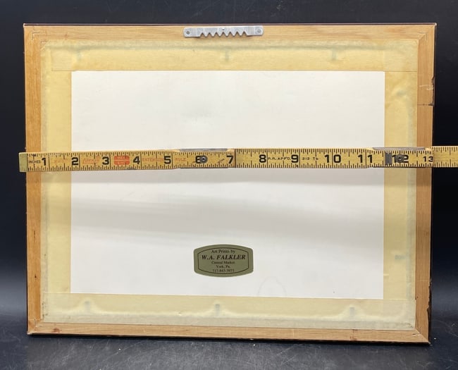 WM WILLIAM A FALKLER YORK PA SIGNED FRAMED - 7
