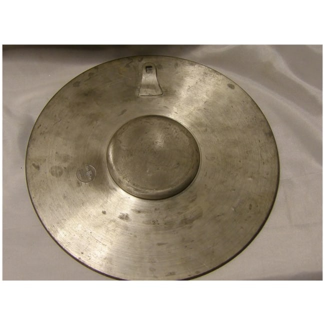 Oxidized Pewter Souvenir of Germany with Hesse Coat of Arms - 4