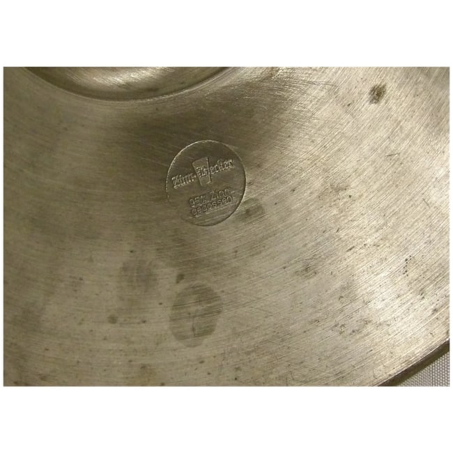 Oxidized Pewter Souvenir of Germany with Hesse Coat of Arms - 5