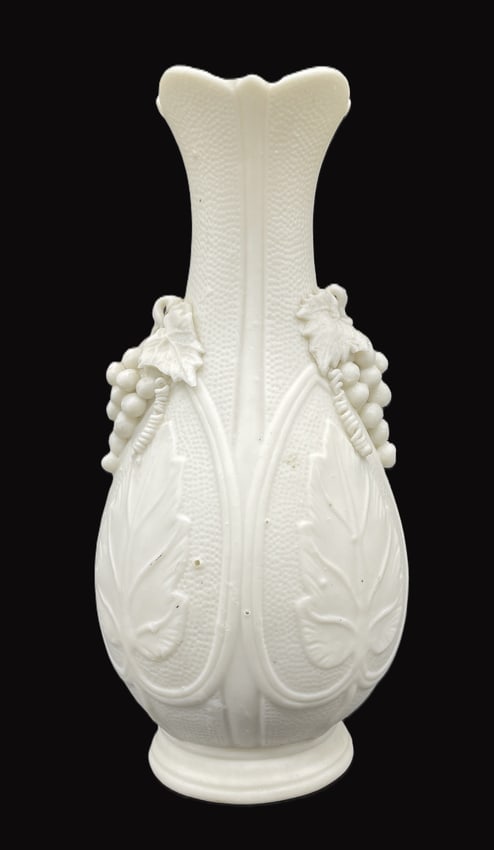 Antique Bennington Parian Vase circa 1860 - 2