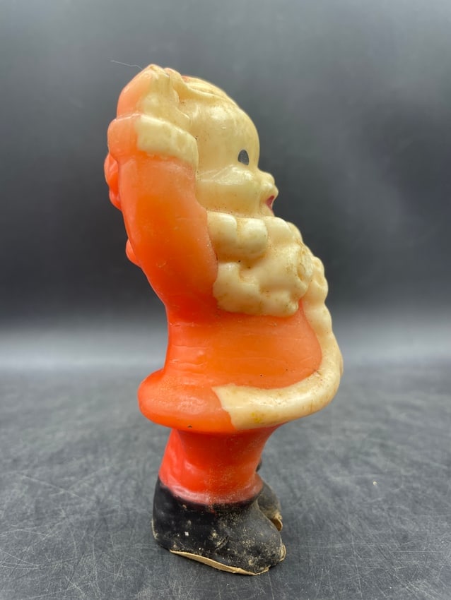 Vintage Gurley Waving Santa Candle - 3